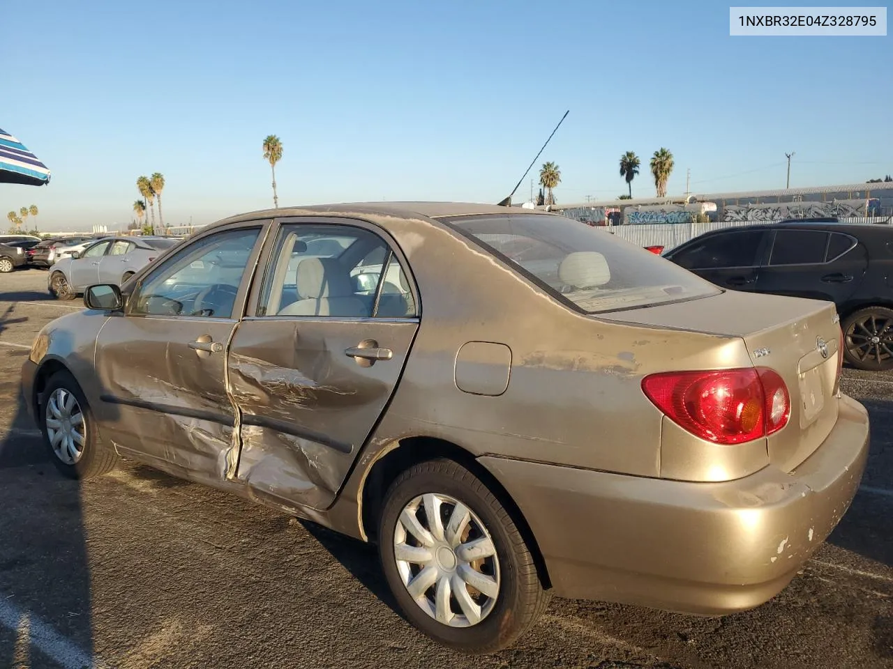 2004 Toyota Corolla Ce VIN: 1NXBR32E04Z328795 Lot: 77647044