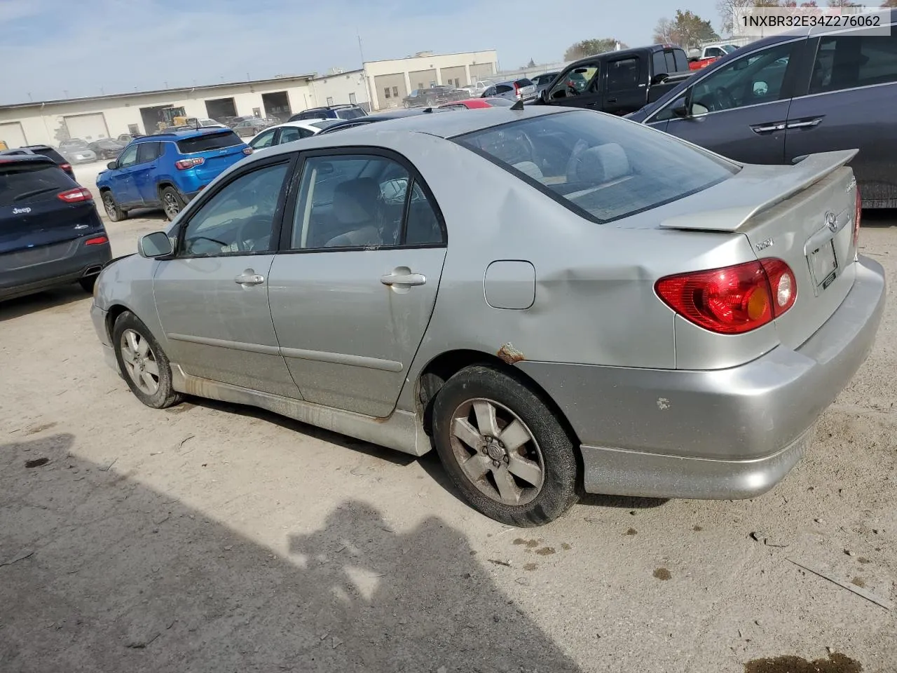 2004 Toyota Corolla Ce VIN: 1NXBR32E34Z276062 Lot: 77685204