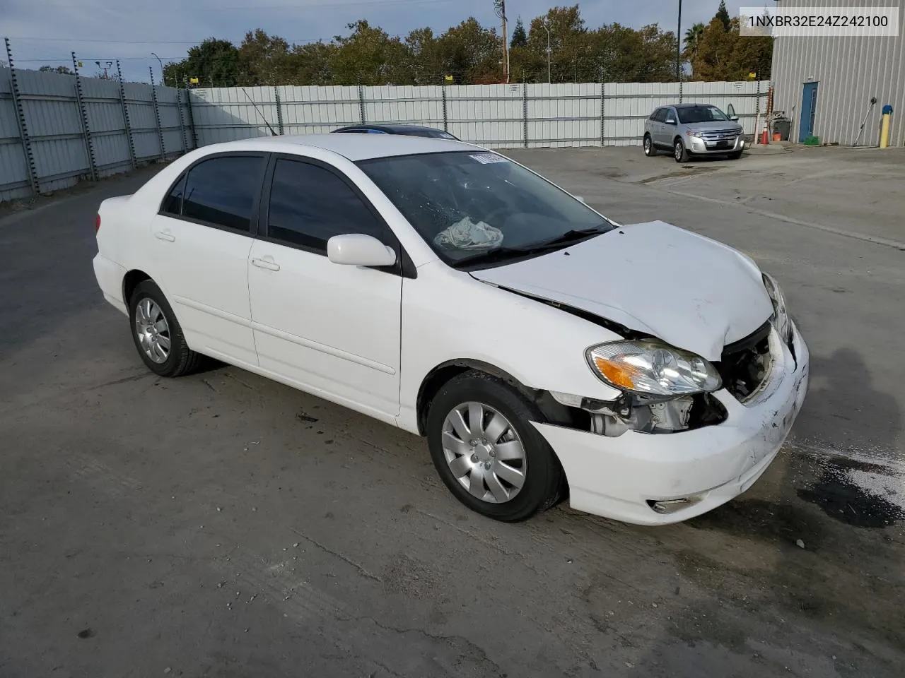 2004 Toyota Corolla Ce VIN: 1NXBR32E24Z242100 Lot: 77709324