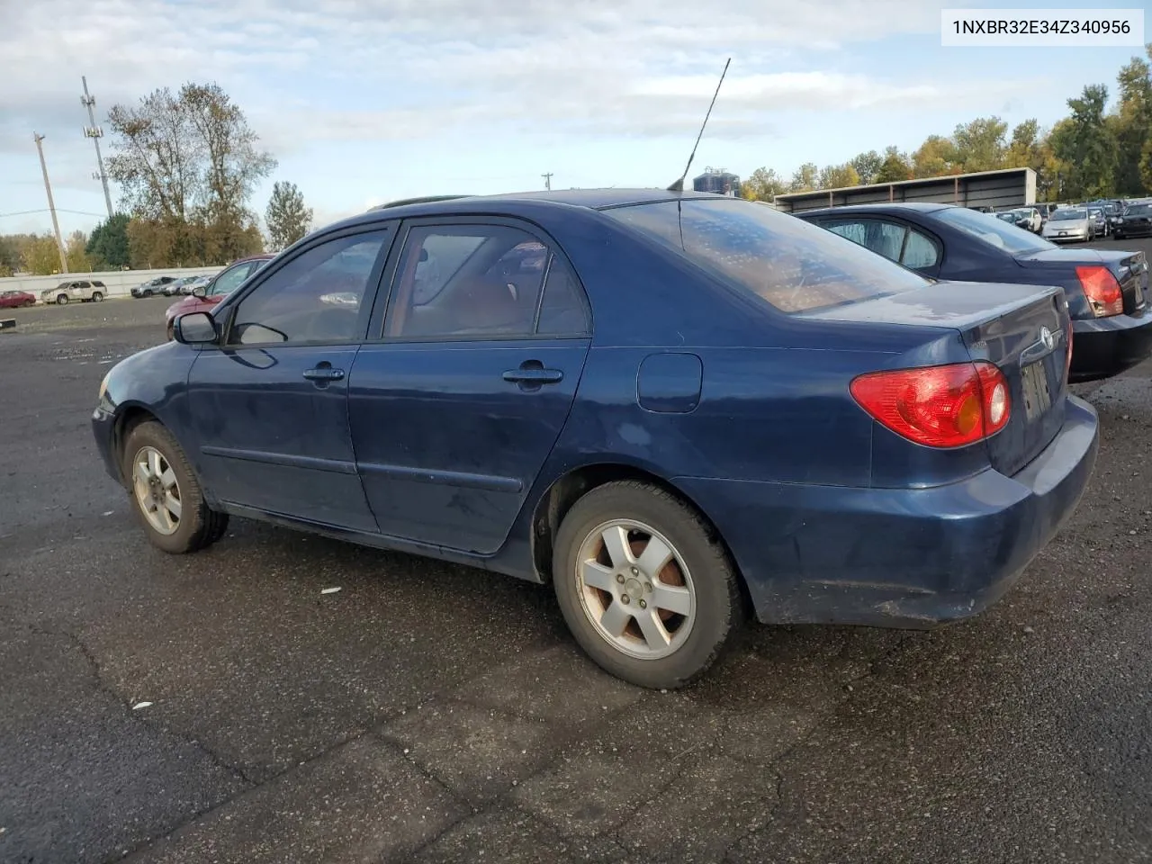 2004 Toyota Corolla Ce VIN: 1NXBR32E34Z340956 Lot: 77869584