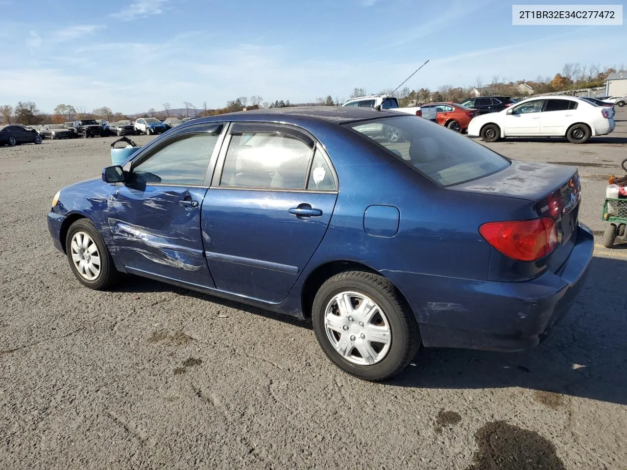 2004 Toyota Corolla Ce VIN: 2T1BR32E34C277472 Lot: 78055104