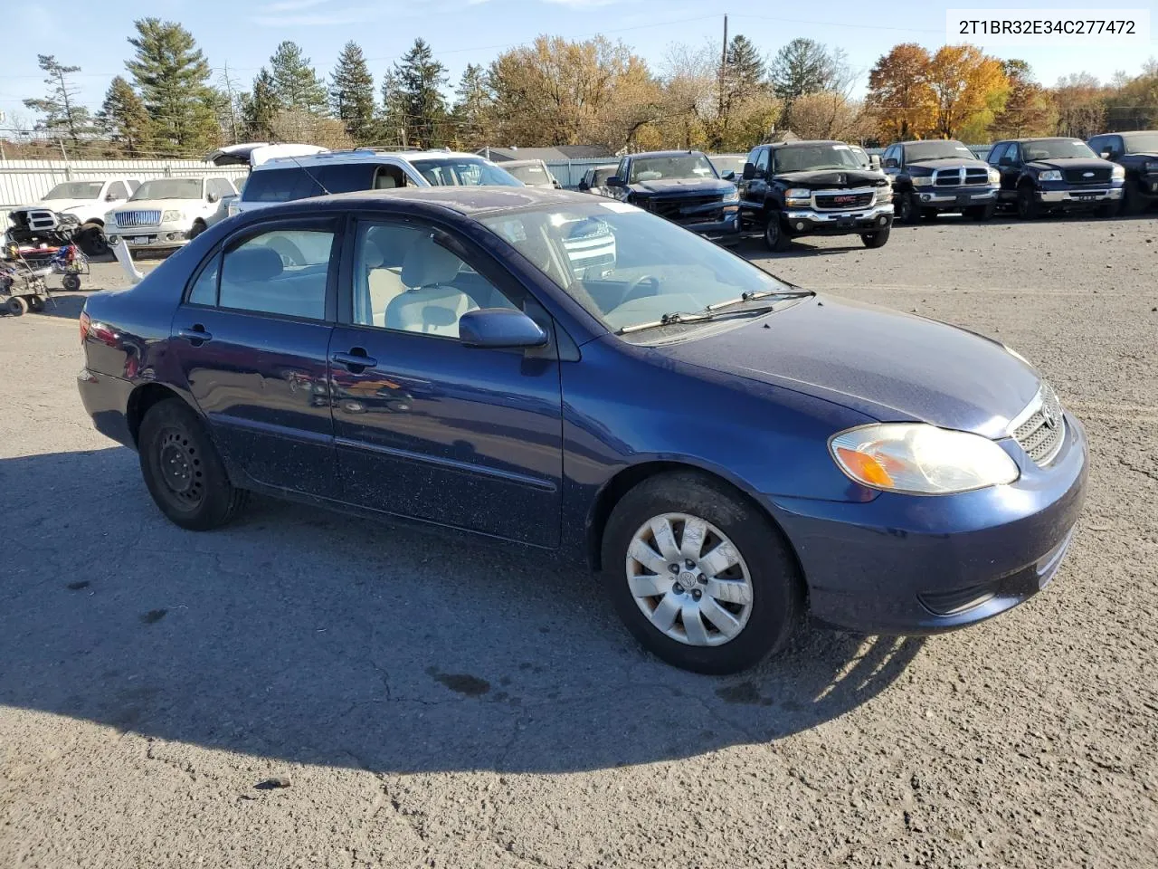 2004 Toyota Corolla Ce VIN: 2T1BR32E34C277472 Lot: 78055104