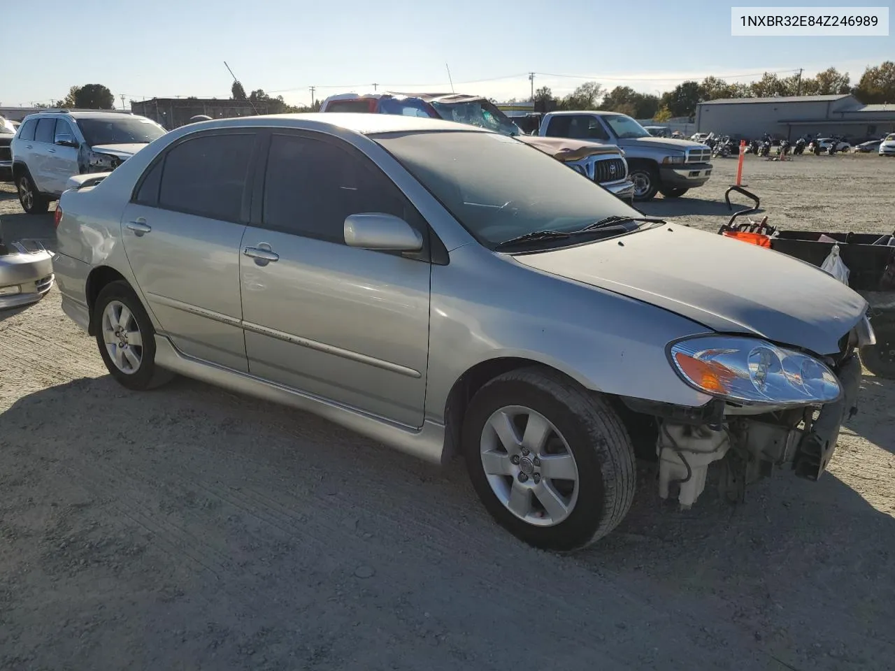 2004 Toyota Corolla Ce VIN: 1NXBR32E84Z246989 Lot: 78255294