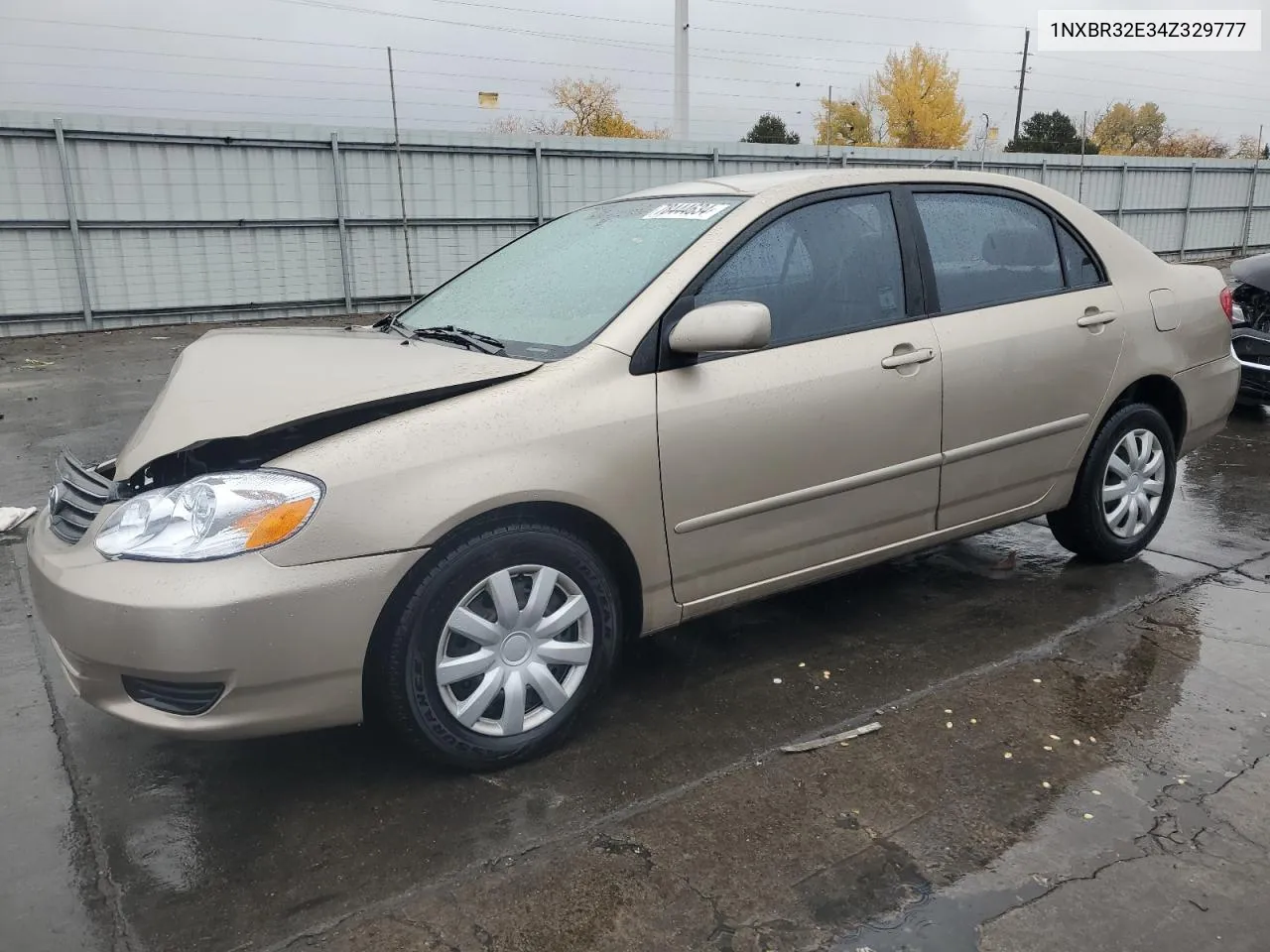 2004 Toyota Corolla Ce VIN: 1NXBR32E34Z329777 Lot: 78444634