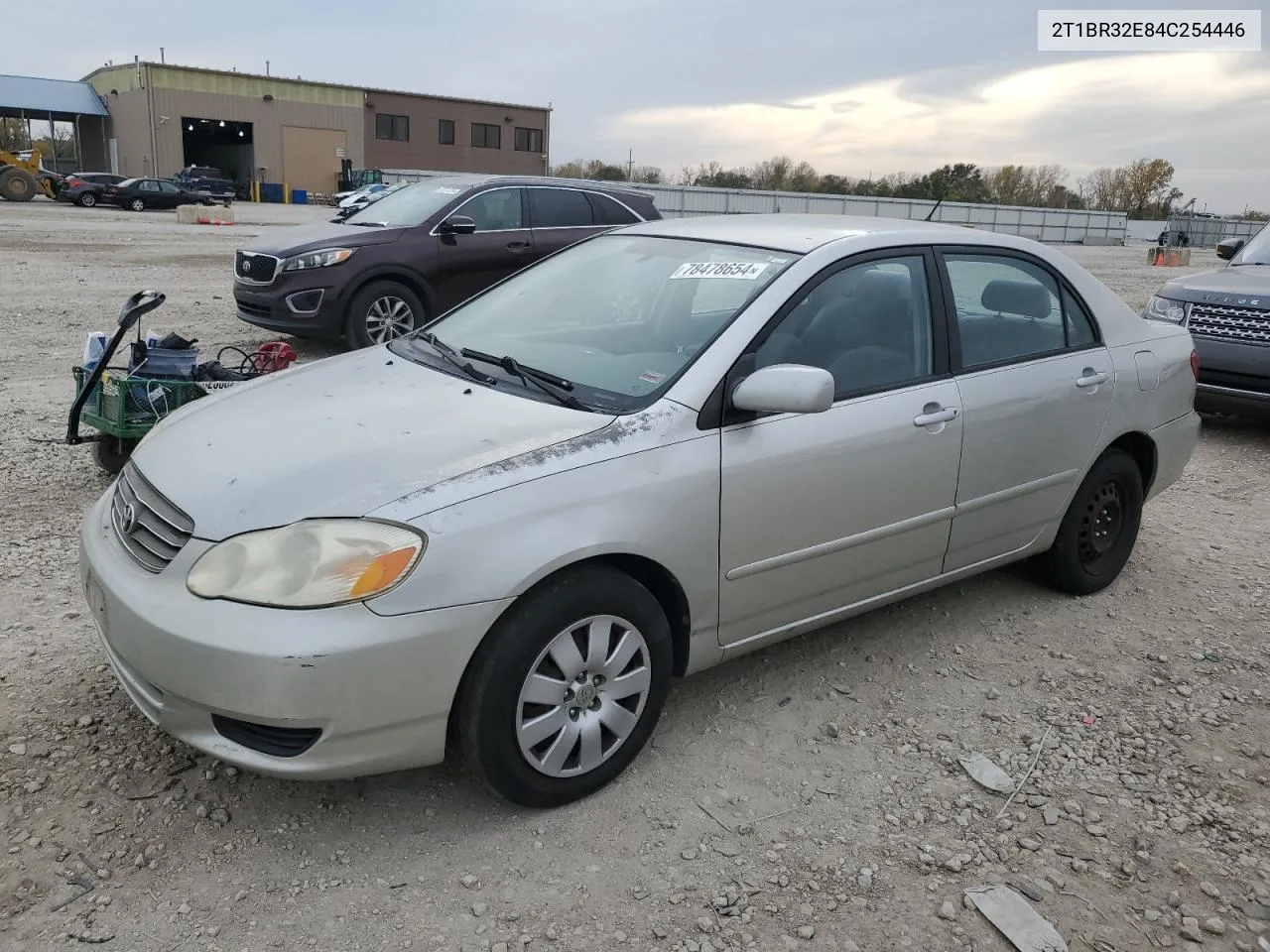 2004 Toyota Corolla Ce VIN: 2T1BR32E84C254446 Lot: 78478654