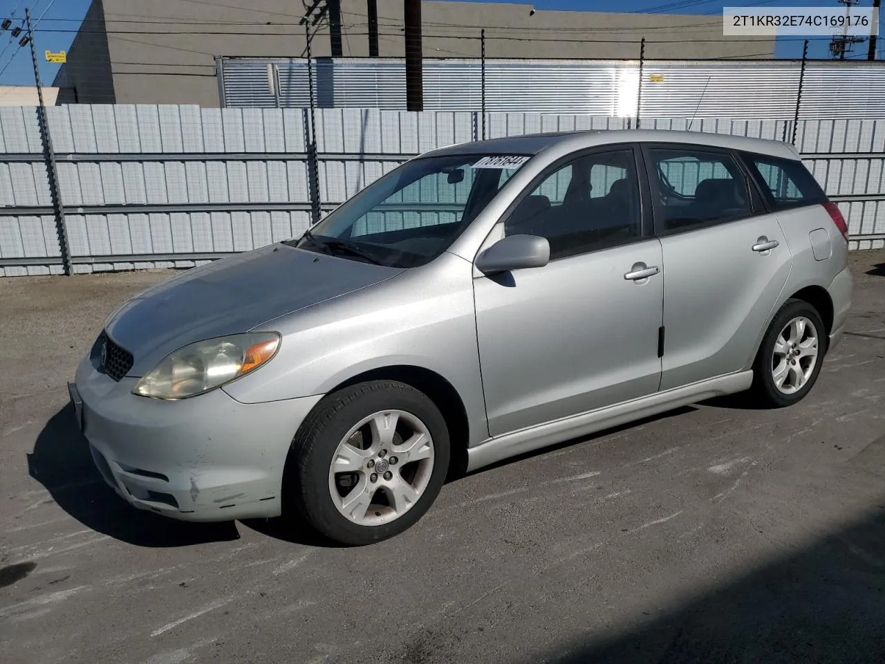 2004 Toyota Corolla Matrix Xr VIN: 2T1KR32E74C169176 Lot: 78761644