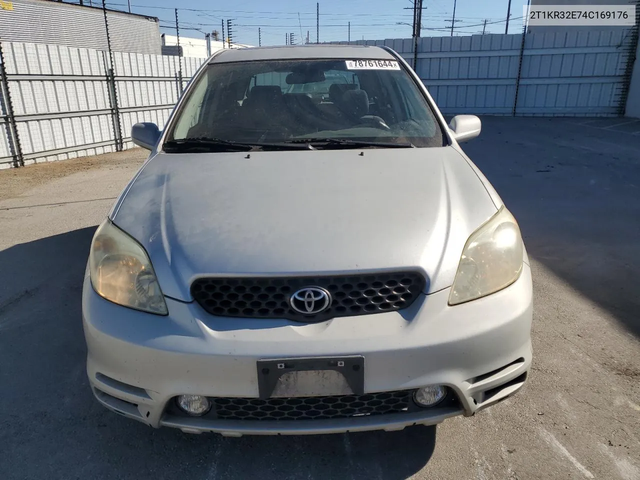 2004 Toyota Corolla Matrix Xr VIN: 2T1KR32E74C169176 Lot: 78761644