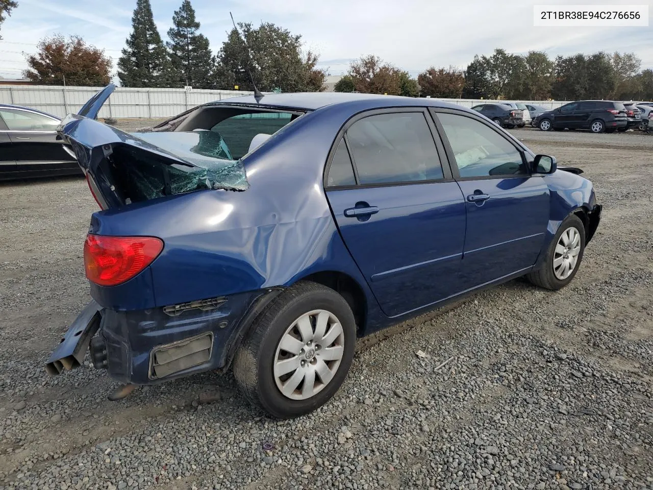 2004 Toyota Corolla Ce VIN: 2T1BR38E94C276656 Lot: 78936594