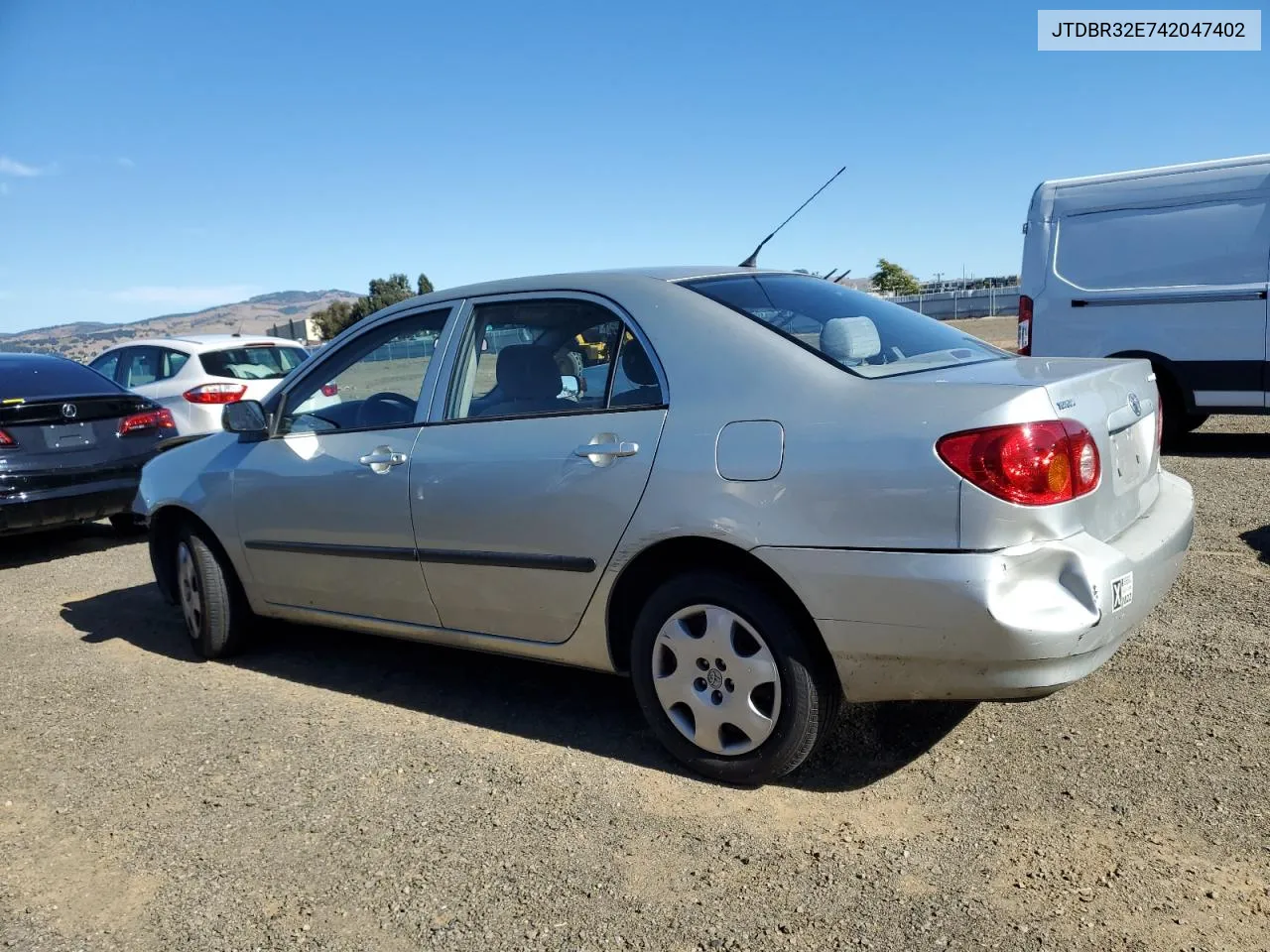 2004 Toyota Corolla Ce VIN: JTDBR32E742047402 Lot: 79088944