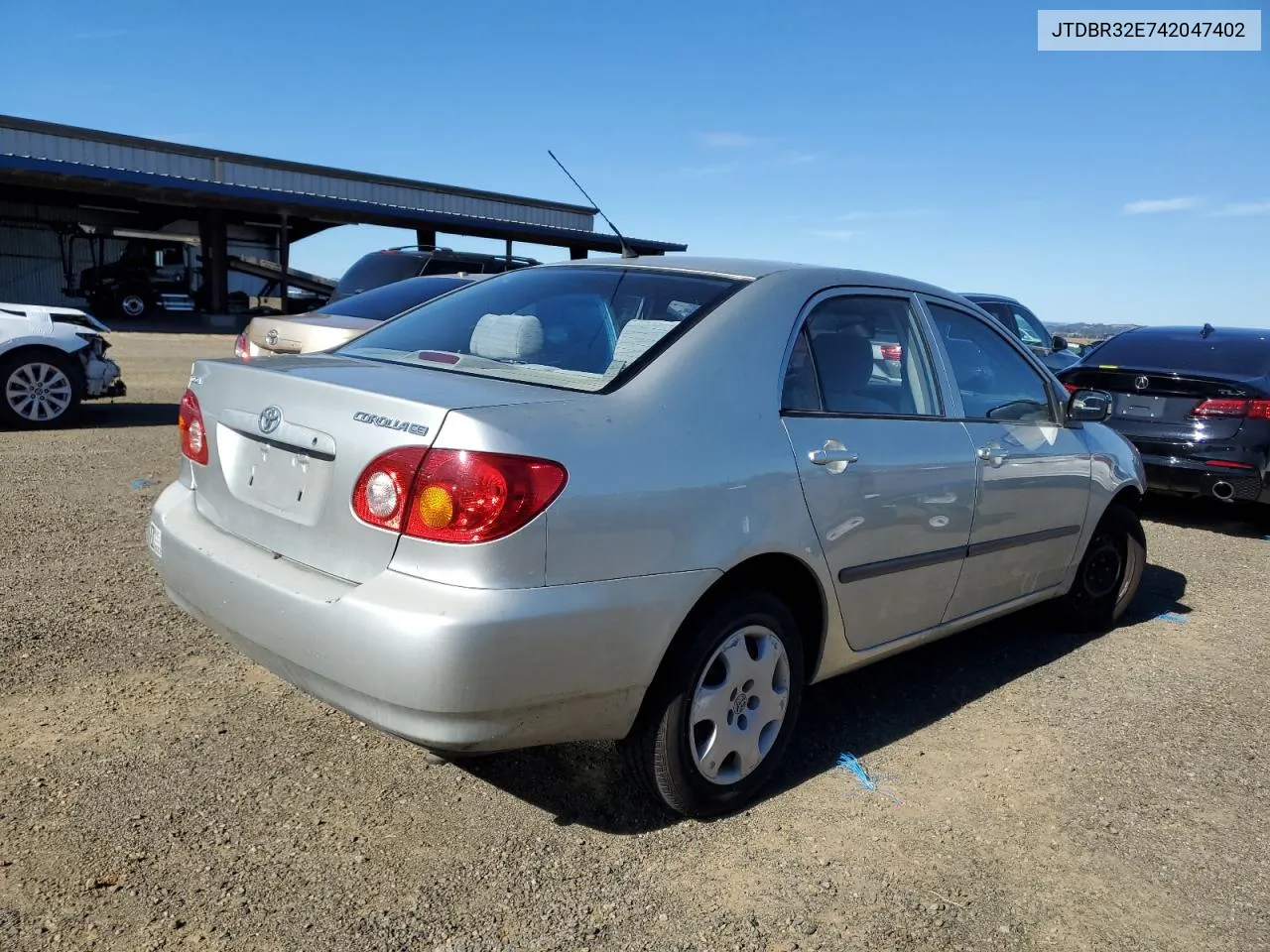 2004 Toyota Corolla Ce VIN: JTDBR32E742047402 Lot: 79088944