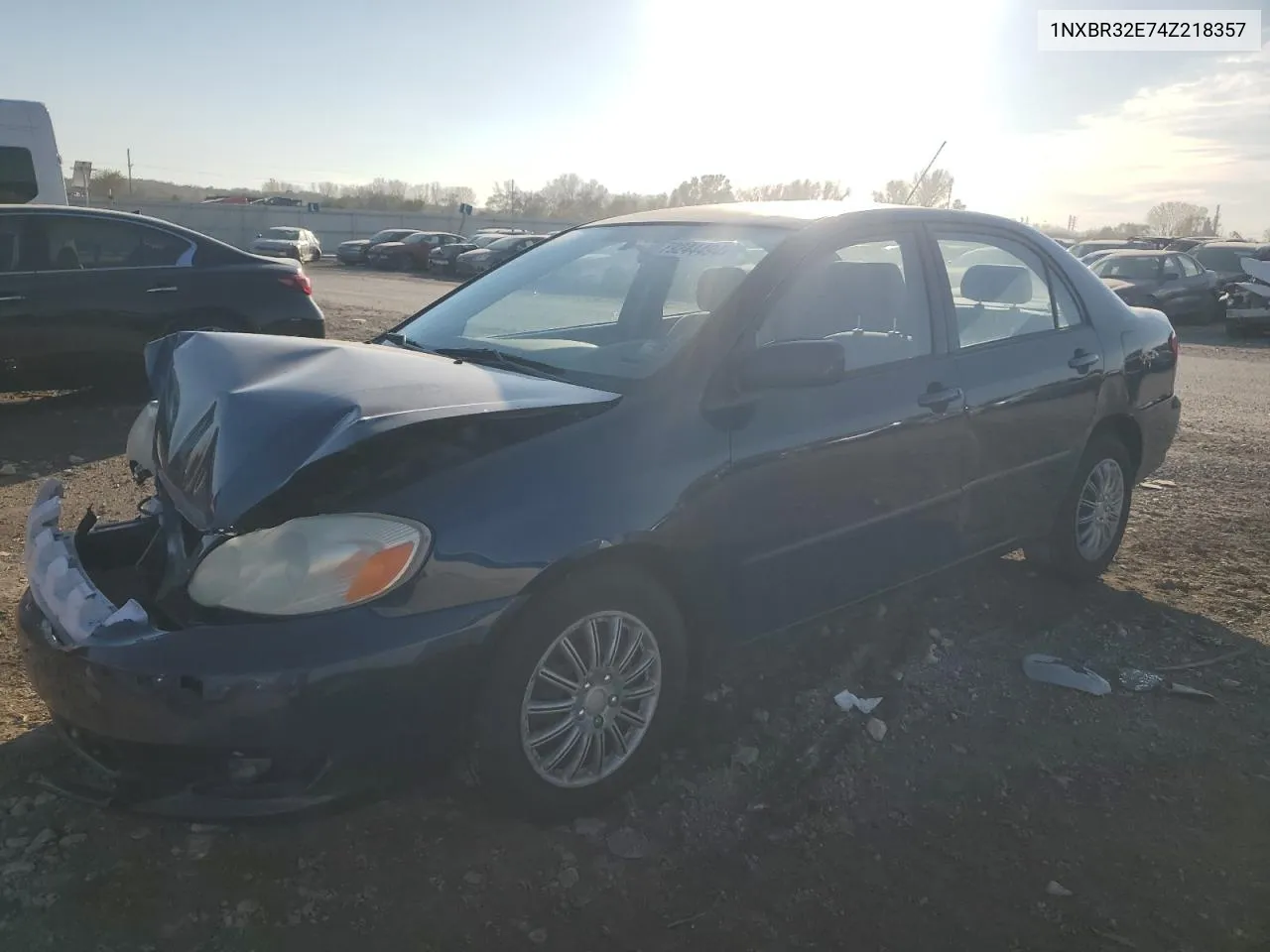 2004 Toyota Corolla Ce VIN: 1NXBR32E74Z218357 Lot: 79244494