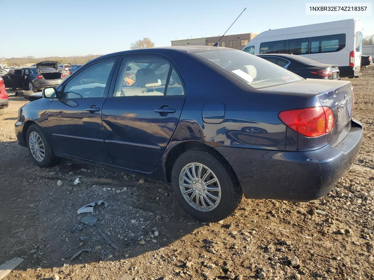 2004 Toyota Corolla Ce VIN: 1NXBR32E74Z218357 Lot: 79244494