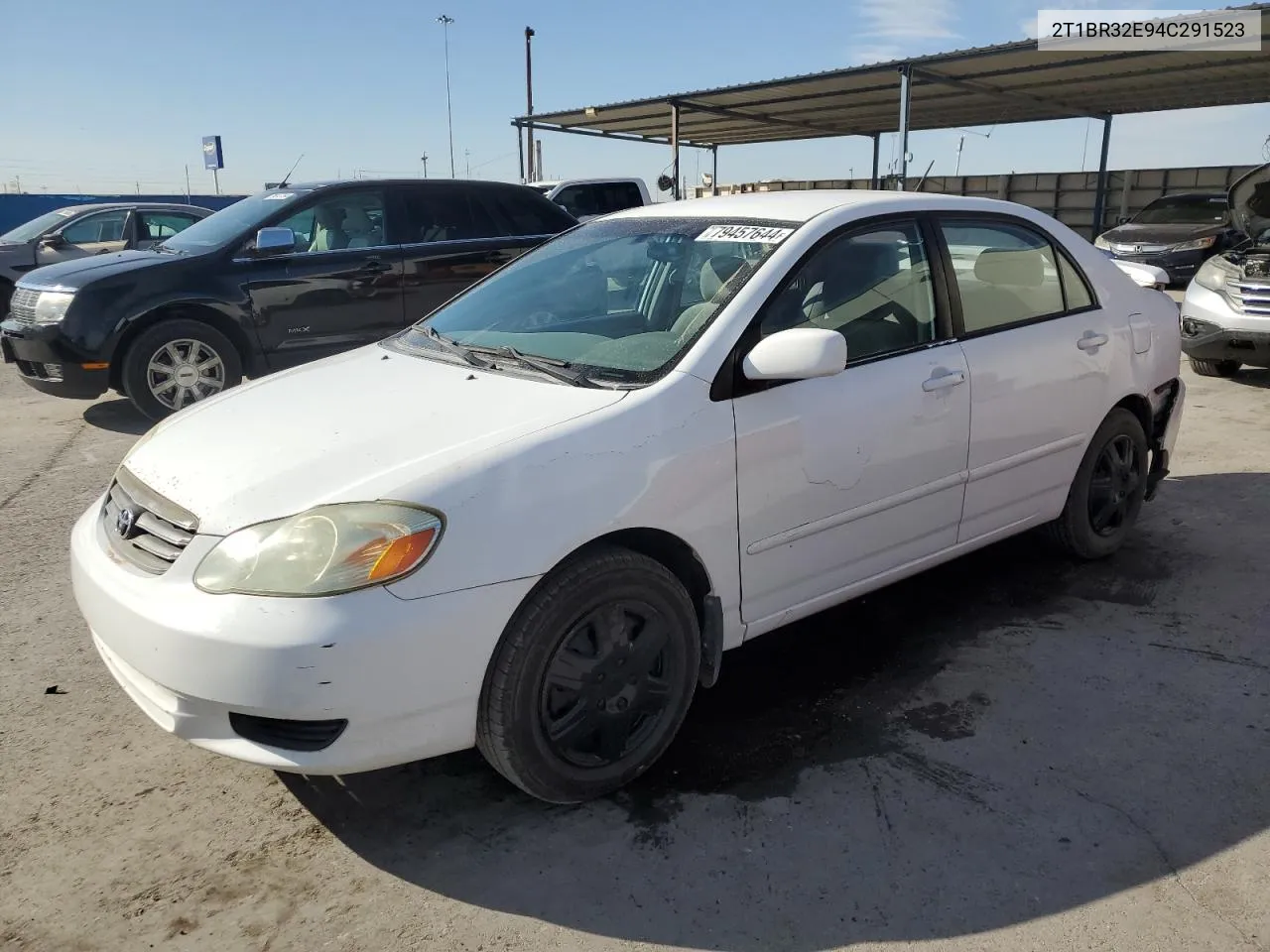 2004 Toyota Corolla Ce VIN: 2T1BR32E94C291523 Lot: 79457644