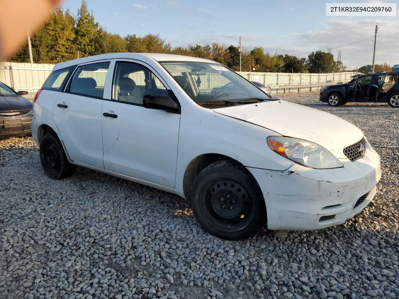 2004 Toyota Corolla Matrix Xr VIN: 2T1KR32E94C209760 Lot: 79502414