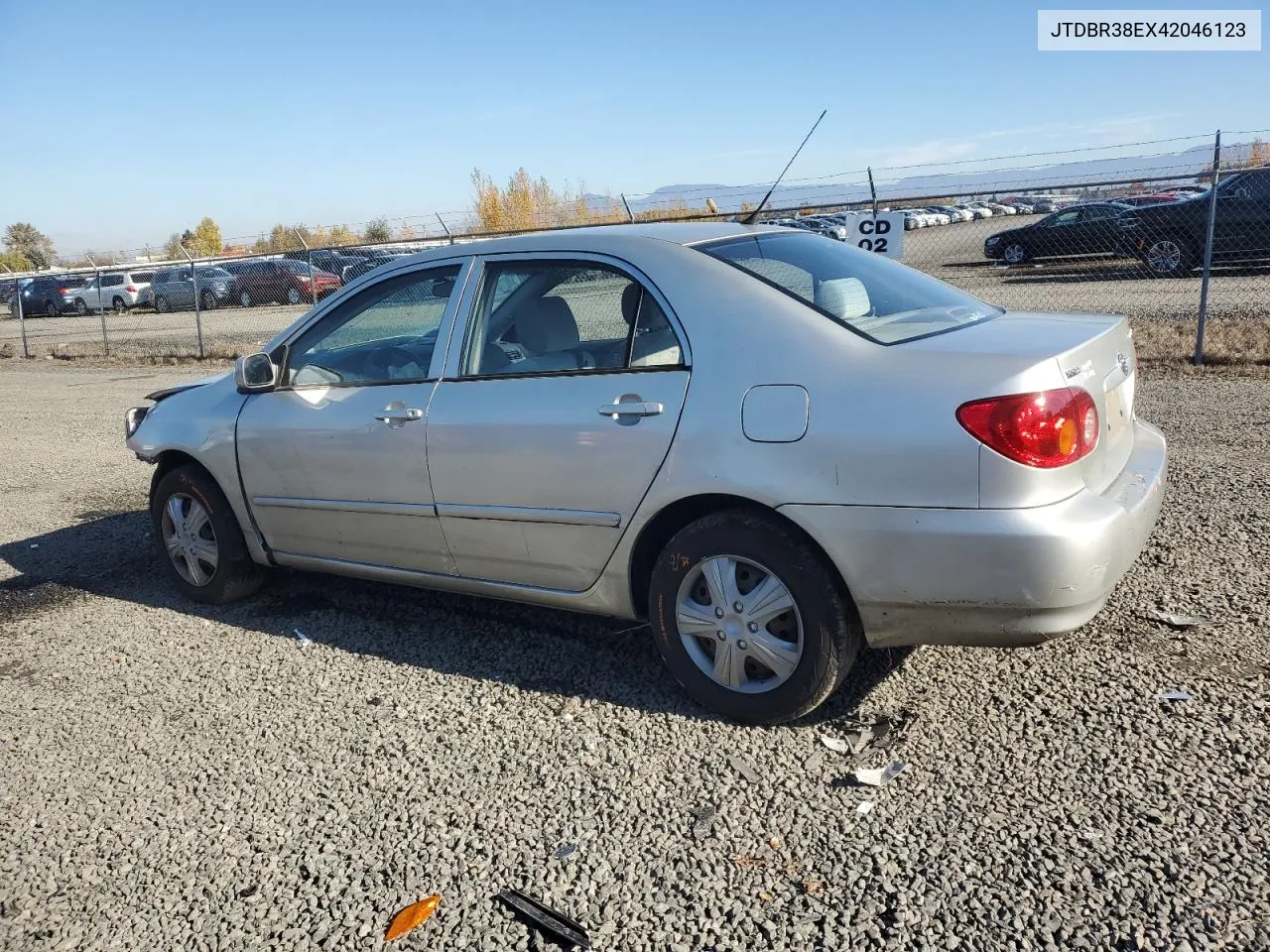 2004 Toyota Corolla Ce VIN: JTDBR38EX42046123 Lot: 79751814