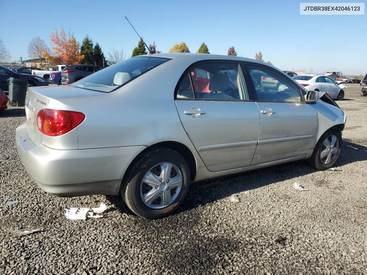 2004 Toyota Corolla Ce VIN: JTDBR38EX42046123 Lot: 79751814