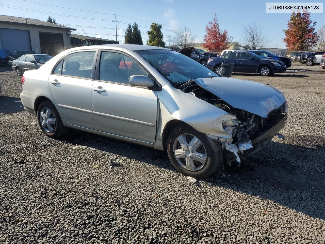 2004 Toyota Corolla Ce VIN: JTDBR38EX42046123 Lot: 79751814