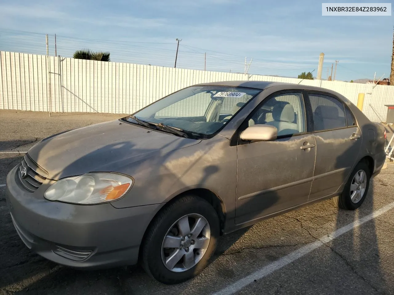 2004 Toyota Corolla Ce VIN: 1NXBR32E84Z283962 Lot: 79768904