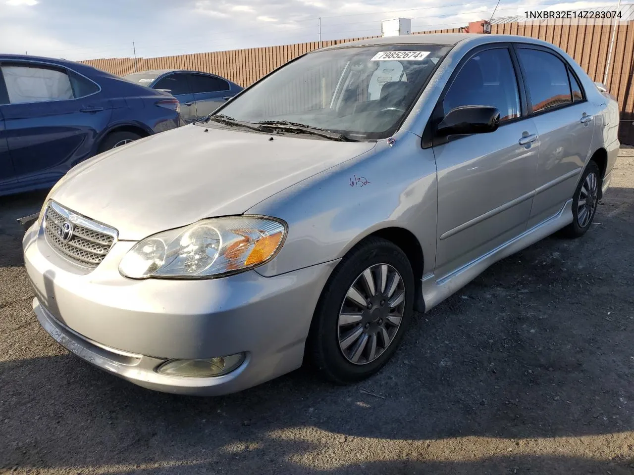 2004 Toyota Corolla Ce VIN: 1NXBR32E14Z283074 Lot: 79852674