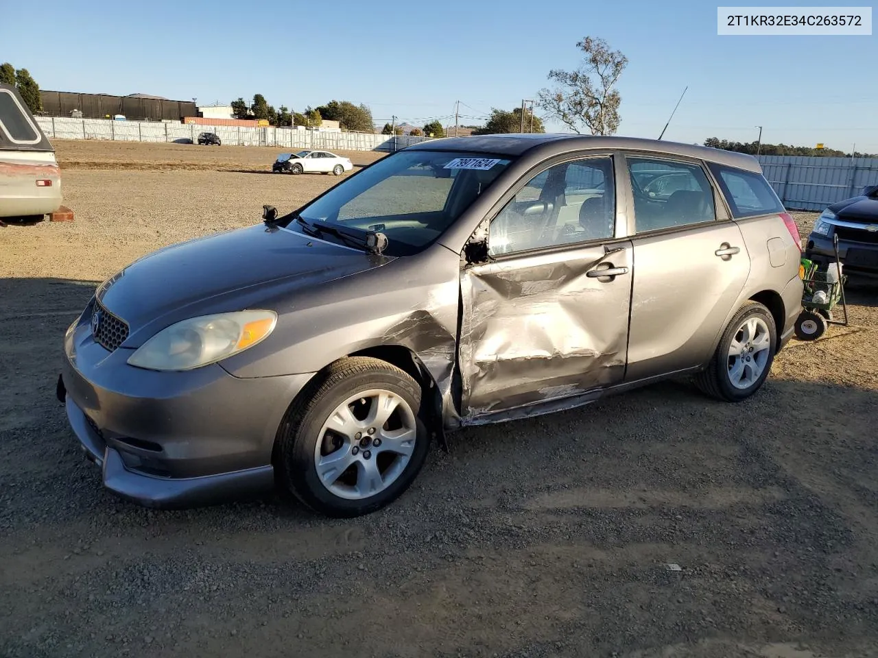 2004 Toyota Corolla Matrix Xr VIN: 2T1KR32E34C263572 Lot: 79971624