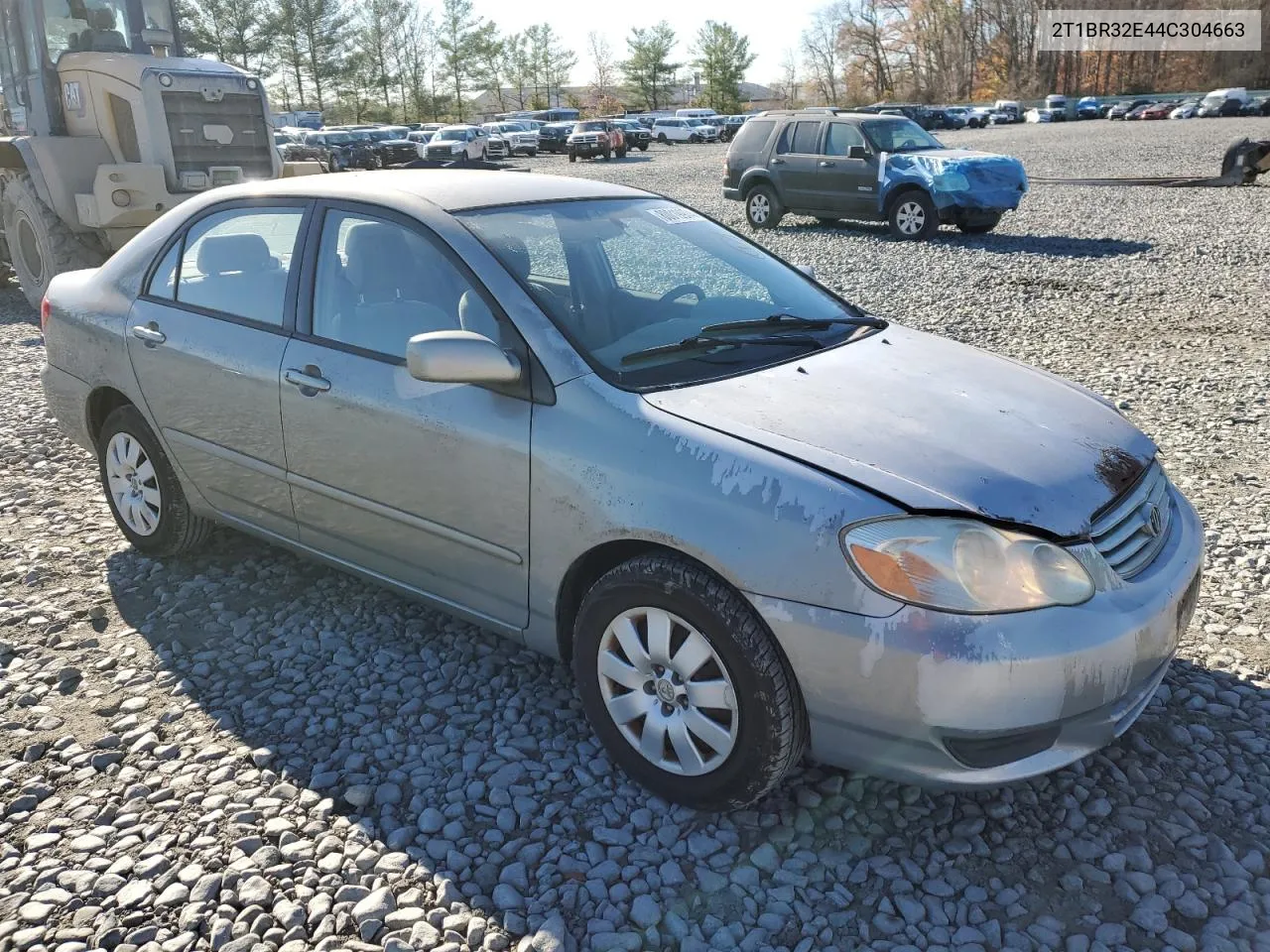 2004 Toyota Corolla Ce VIN: 2T1BR32E44C304663 Lot: 80019974