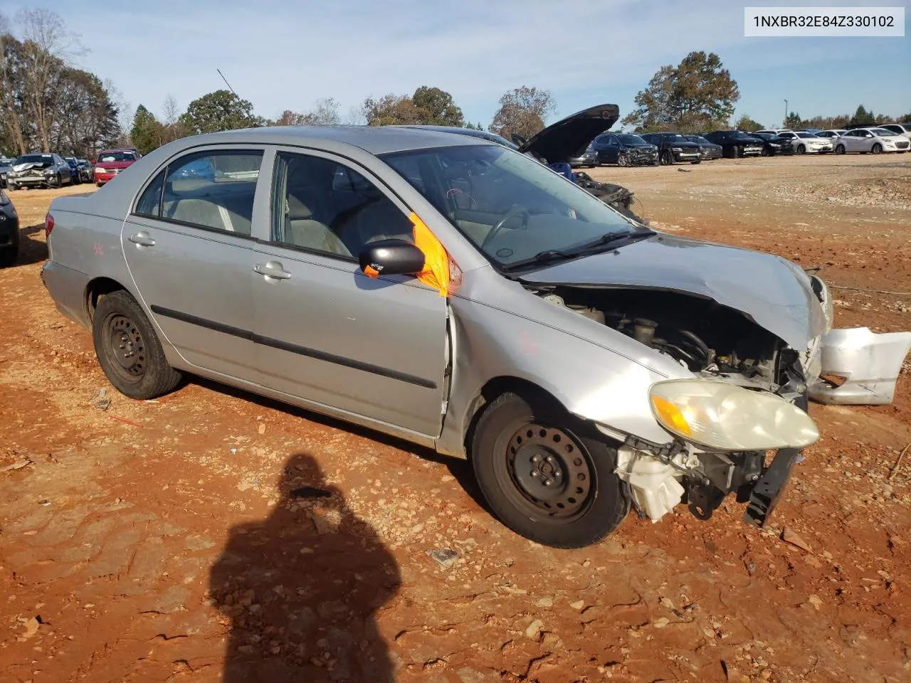 2004 Toyota Corolla Ce VIN: 1NXBR32E84Z330102 Lot: 80193964