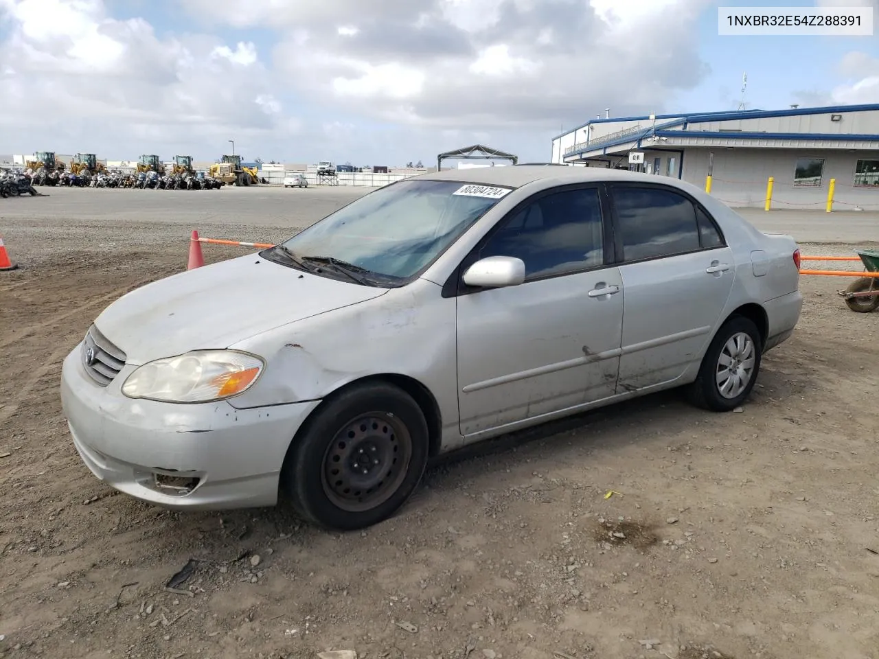 2004 Toyota Corolla Ce VIN: 1NXBR32E54Z288391 Lot: 80304724