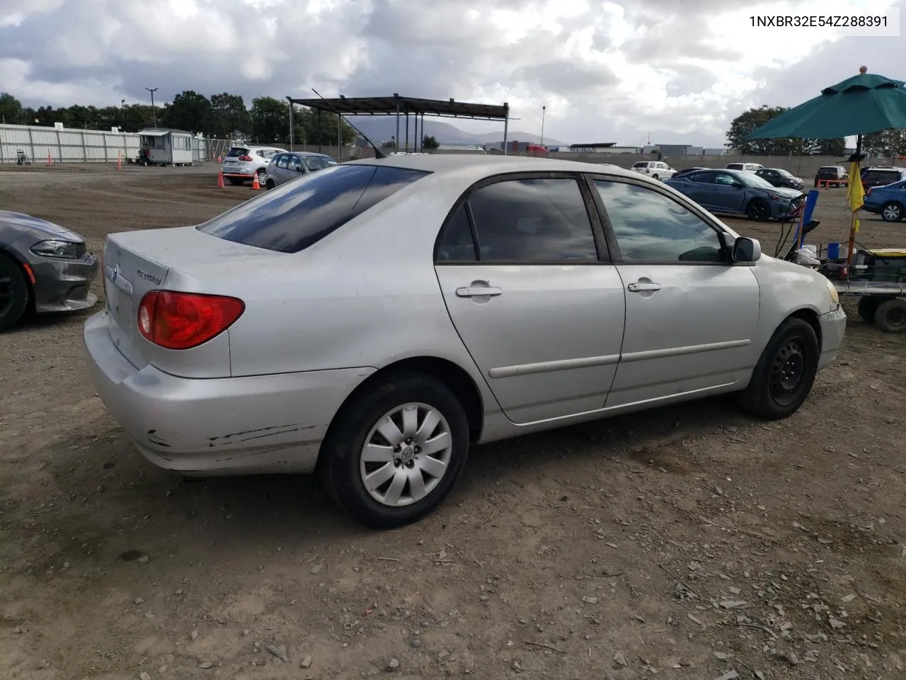 2004 Toyota Corolla Ce VIN: 1NXBR32E54Z288391 Lot: 80304724