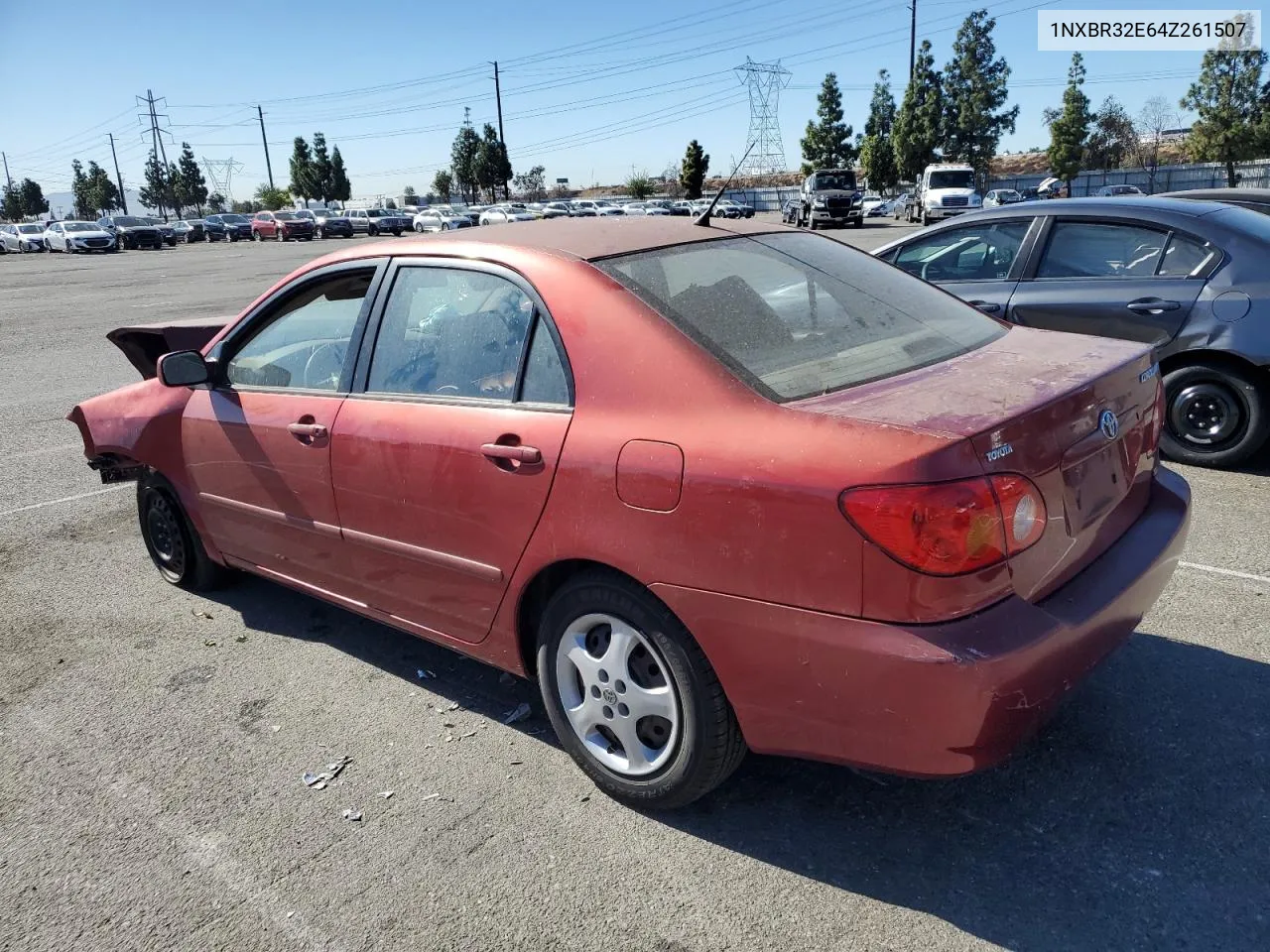 2004 Toyota Corolla Ce VIN: 1NXBR32E64Z261507 Lot: 80585744