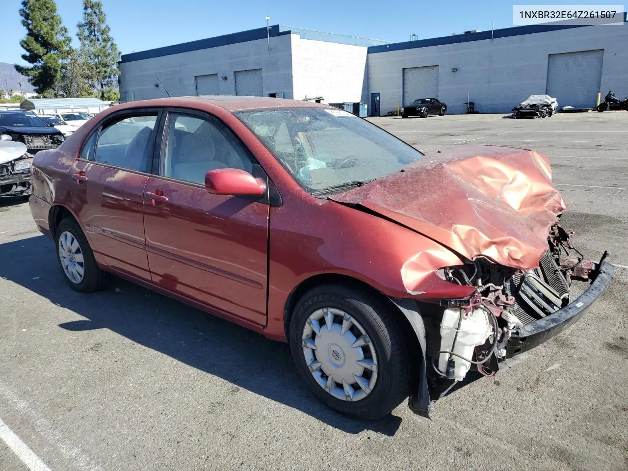 2004 Toyota Corolla Ce VIN: 1NXBR32E64Z261507 Lot: 80585744