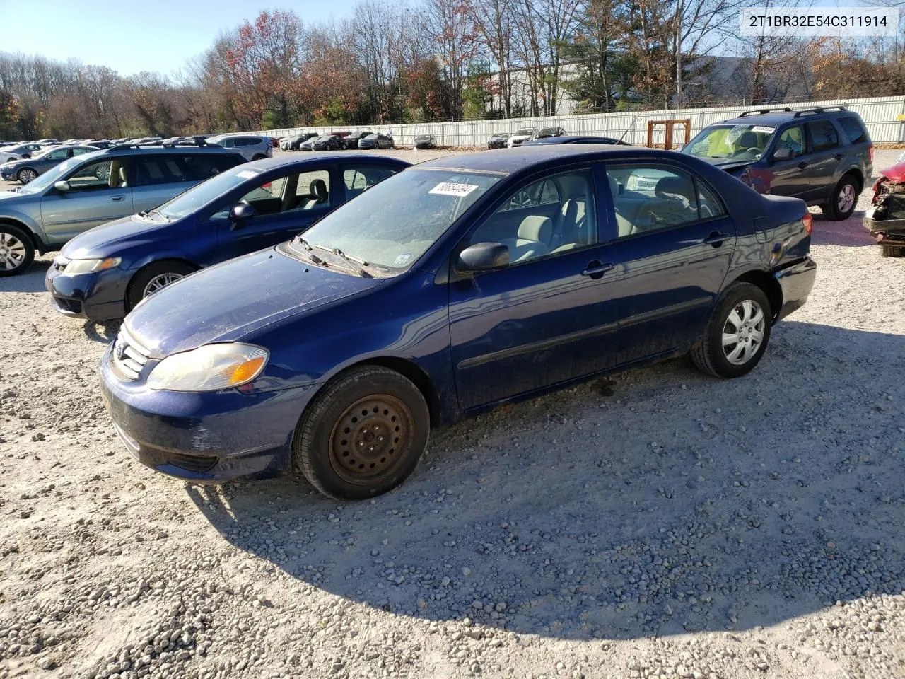 2004 Toyota Corolla Ce VIN: 2T1BR32E54C311914 Lot: 80654494