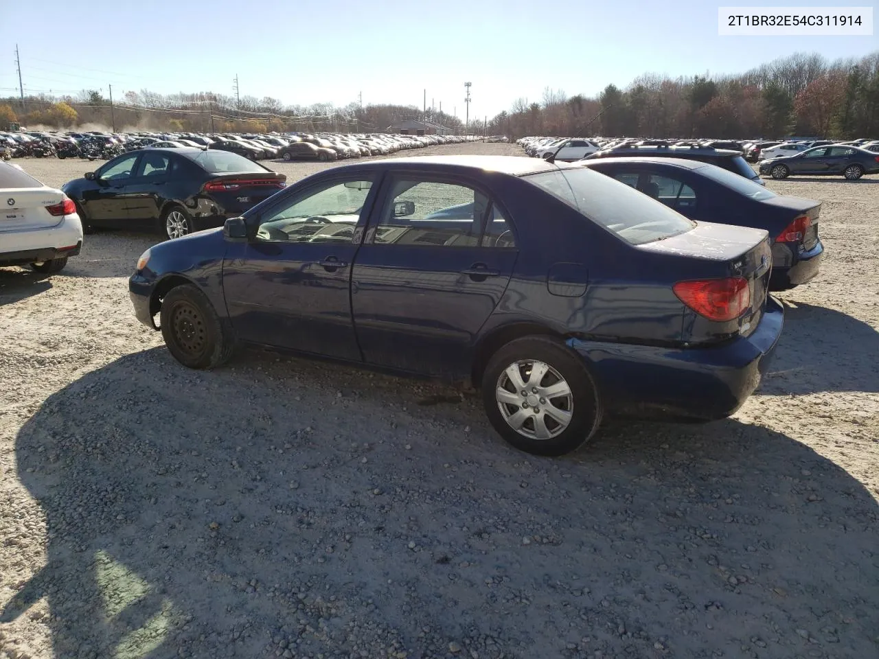 2004 Toyota Corolla Ce VIN: 2T1BR32E54C311914 Lot: 80654494