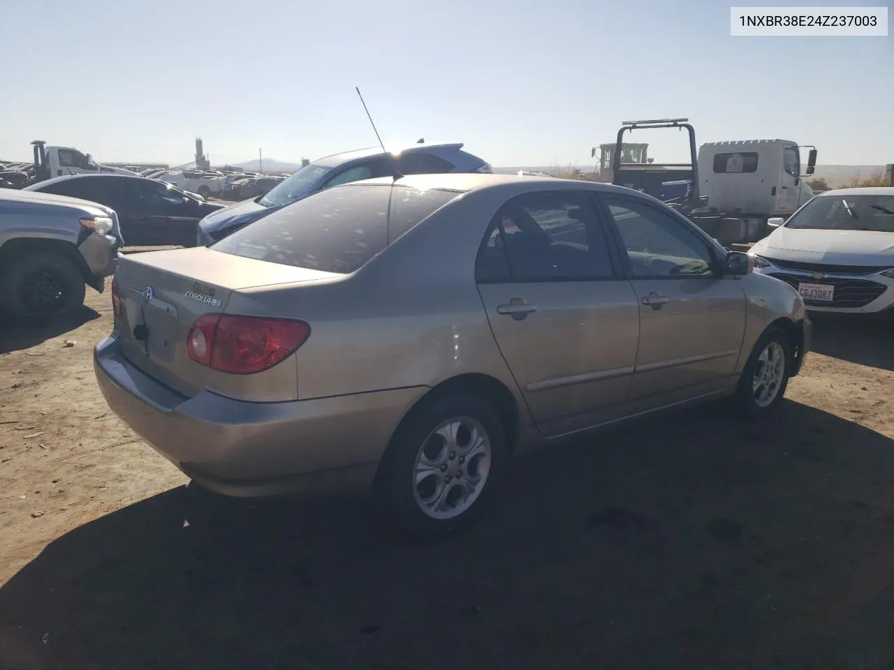 2004 Toyota Corolla Ce VIN: 1NXBR38E24Z237003 Lot: 80658534