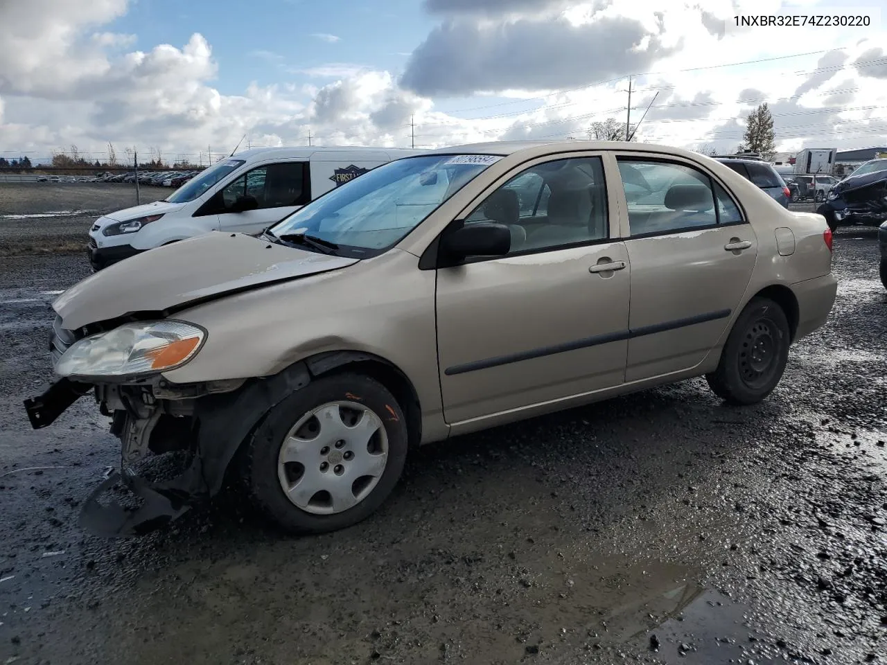 2004 Toyota Corolla Ce VIN: 1NXBR32E74Z230220 Lot: 80798584