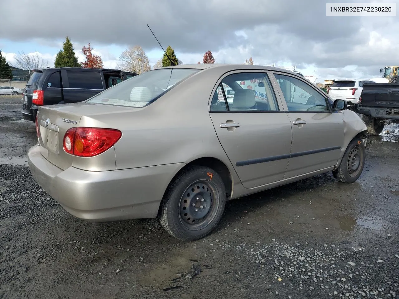 2004 Toyota Corolla Ce VIN: 1NXBR32E74Z230220 Lot: 80798584