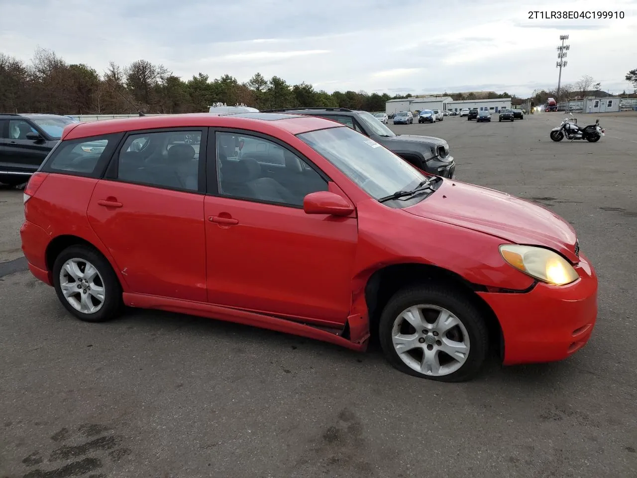 2004 Toyota Corolla Matrix Base VIN: 2T1LR38E04C199910 Lot: 80990204