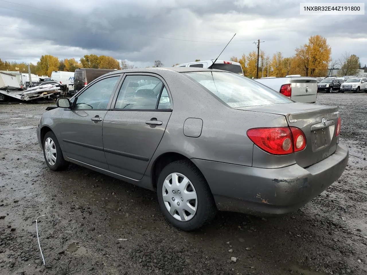 2004 Toyota Corolla Ce VIN: 1NXBR32E44Z191800 Lot: 81118164