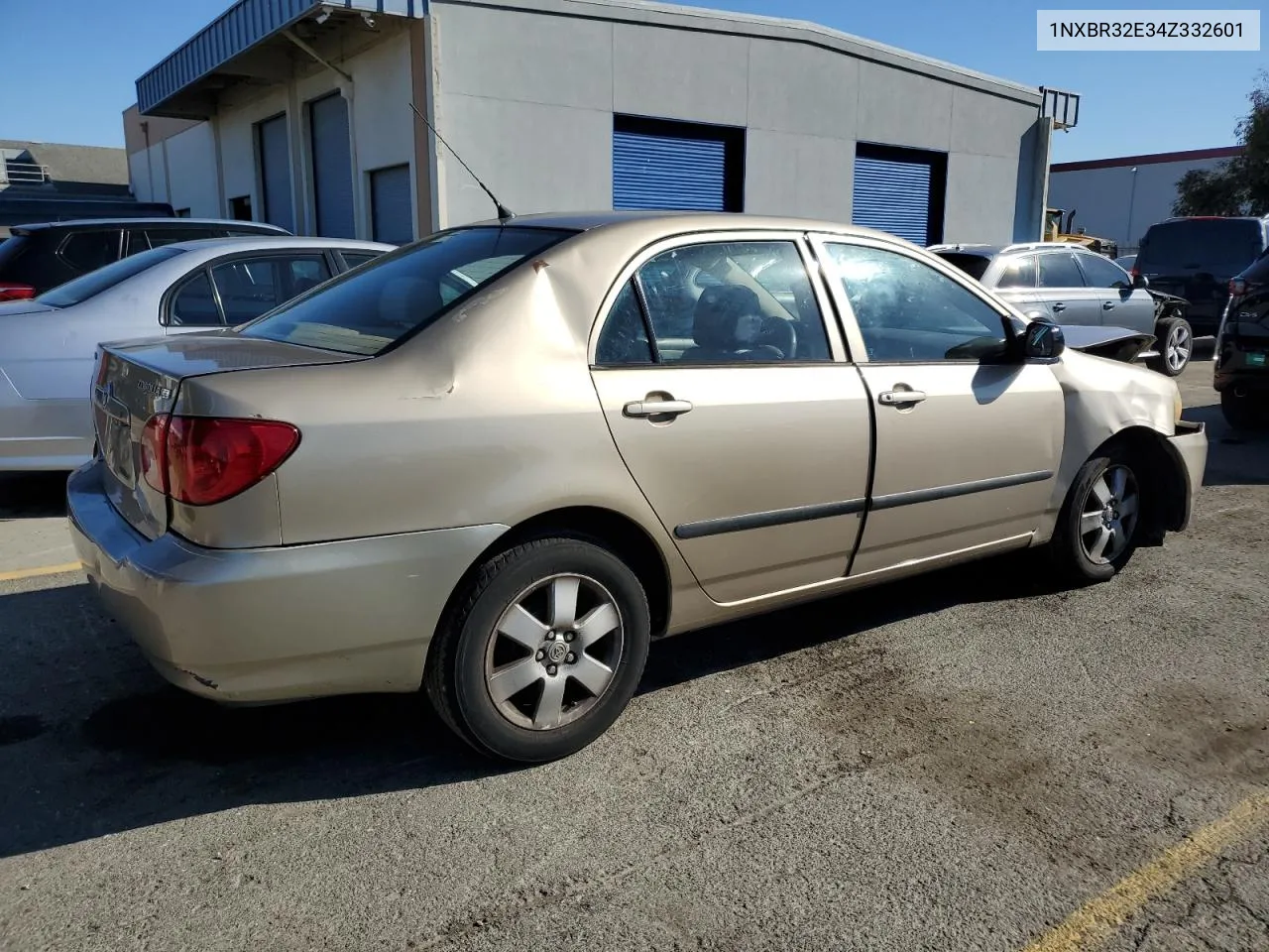 2004 Toyota Corolla Ce VIN: 1NXBR32E34Z332601 Lot: 81192714