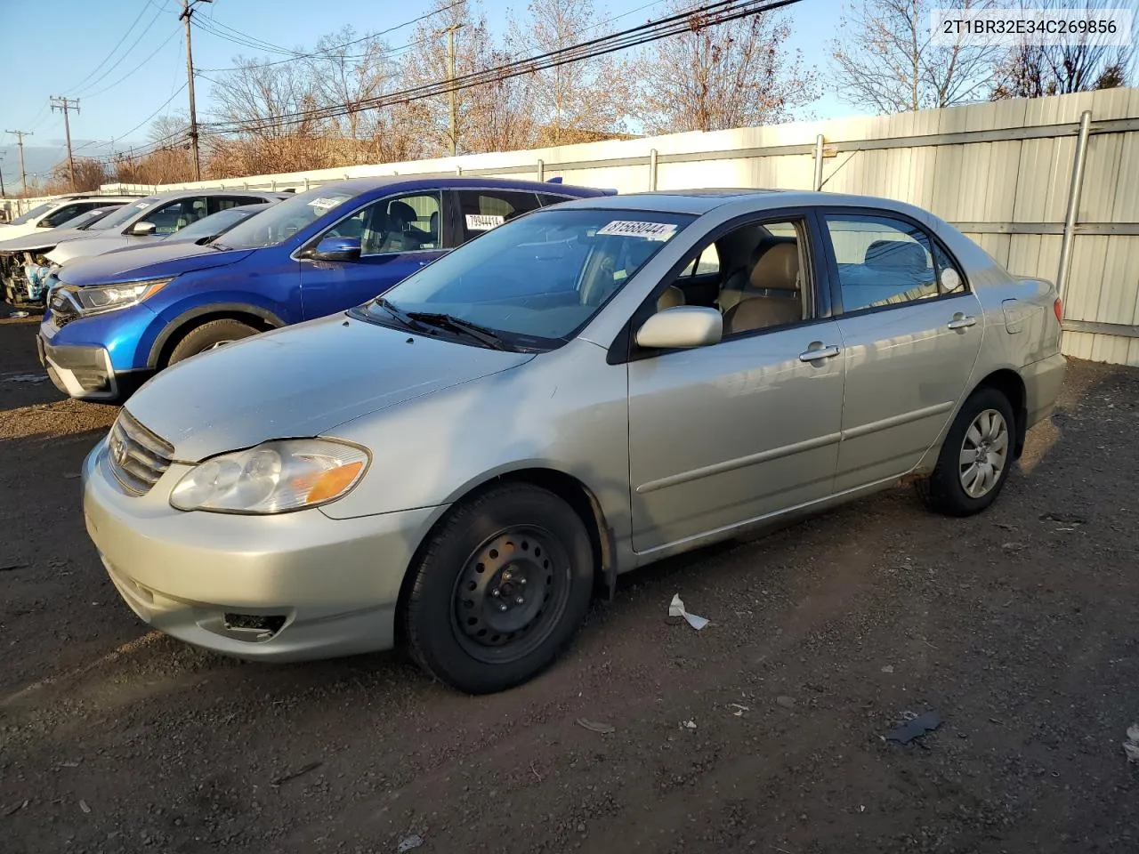 2004 Toyota Corolla Ce VIN: 2T1BR32E34C269856 Lot: 81568044