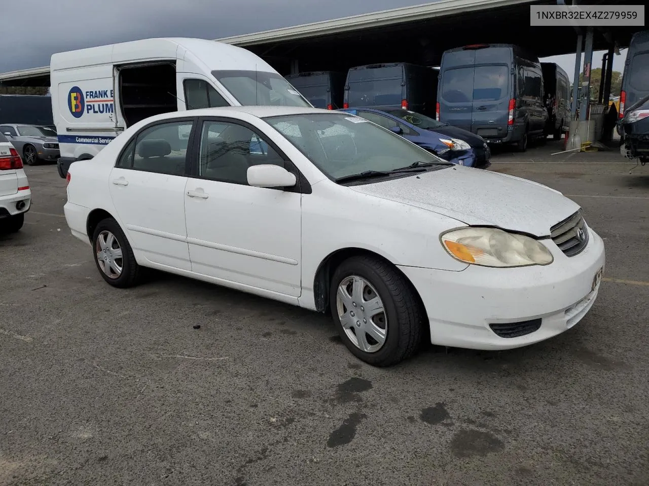 2004 Toyota Corolla Ce VIN: 1NXBR32EX4Z279959 Lot: 81591394