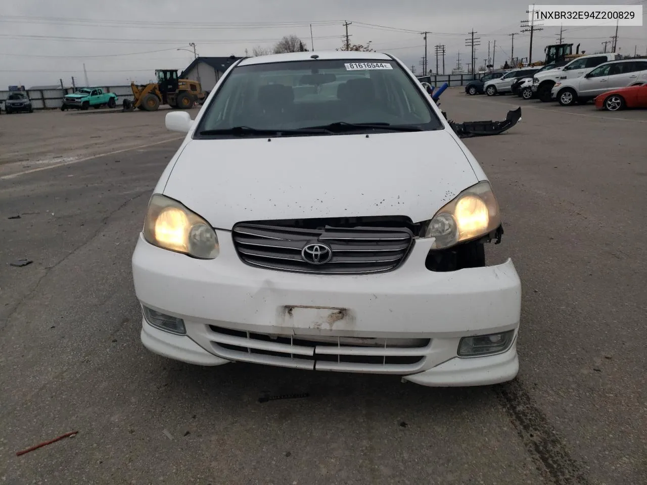 2004 Toyota Corolla Ce VIN: 1NXBR32E94Z200829 Lot: 81616544