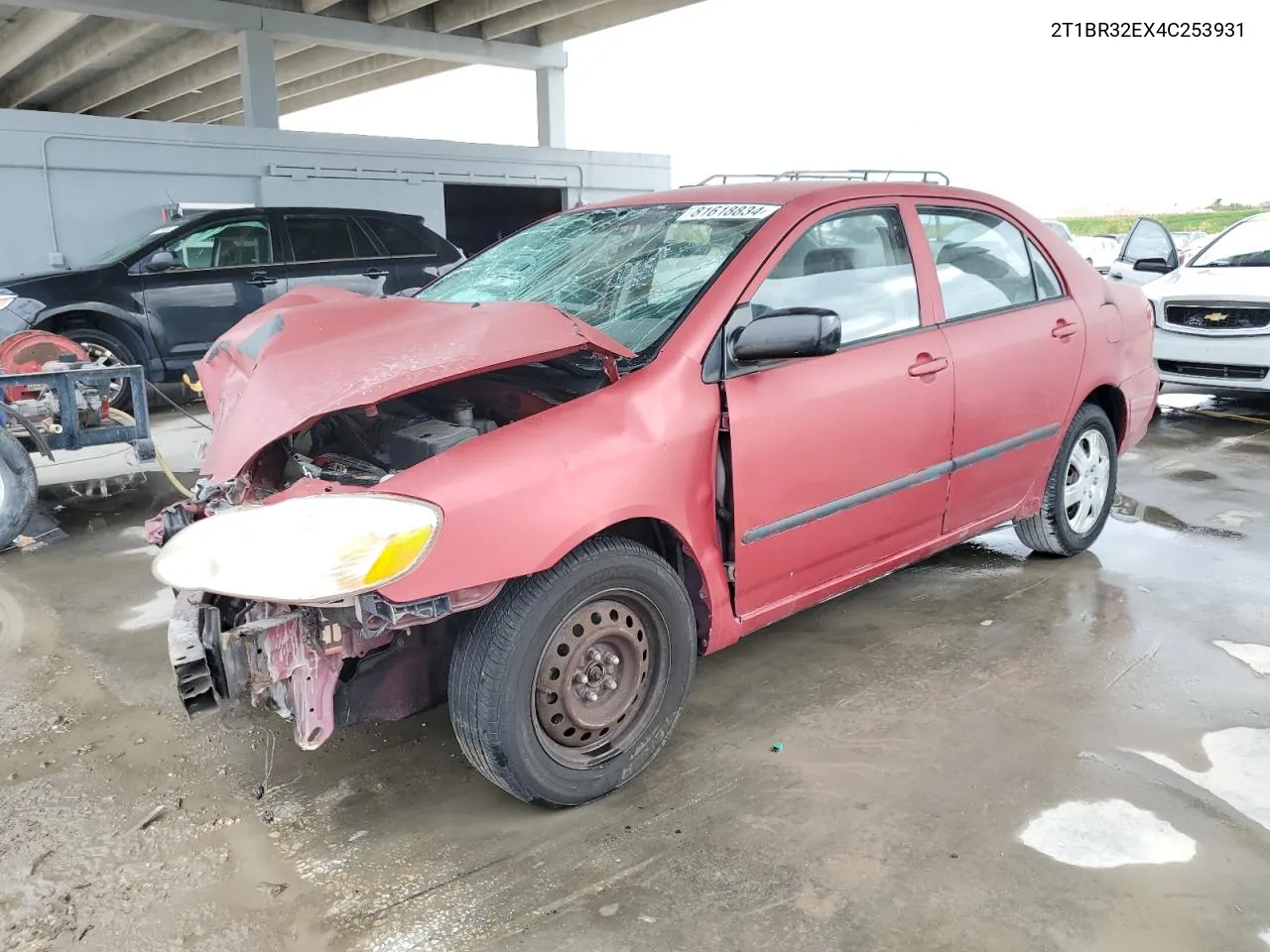 2004 Toyota Corolla Ce VIN: 2T1BR32EX4C253931 Lot: 81618834