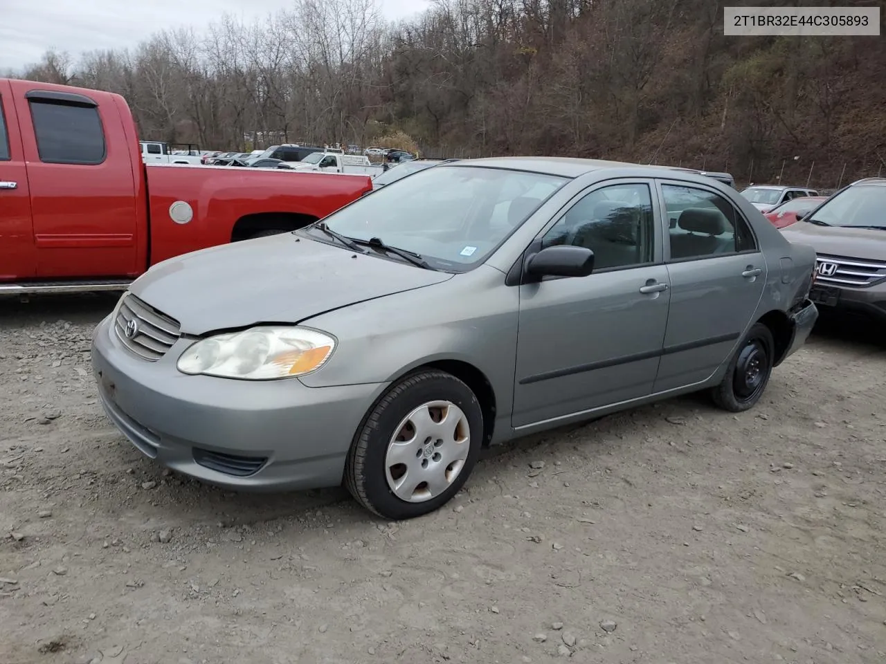 2004 Toyota Corolla Ce VIN: 2T1BR32E44C305893 Lot: 81751094