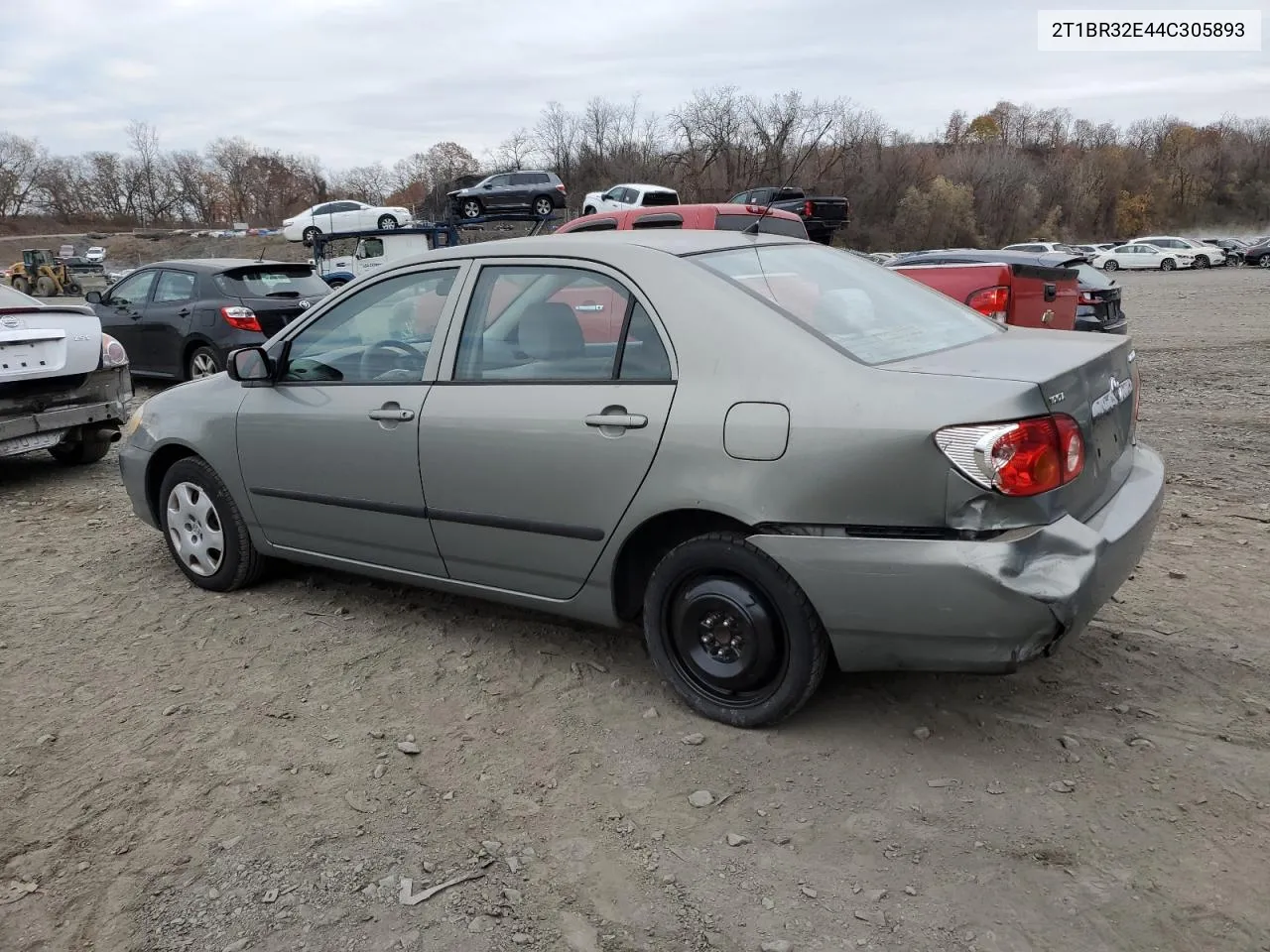 2004 Toyota Corolla Ce VIN: 2T1BR32E44C305893 Lot: 81751094