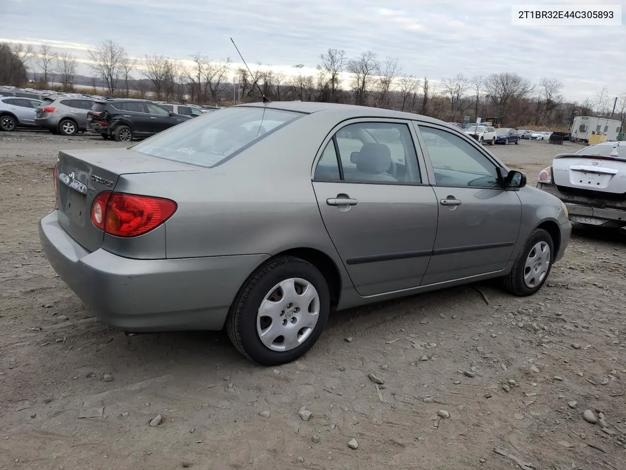 2004 Toyota Corolla Ce VIN: 2T1BR32E44C305893 Lot: 81751094