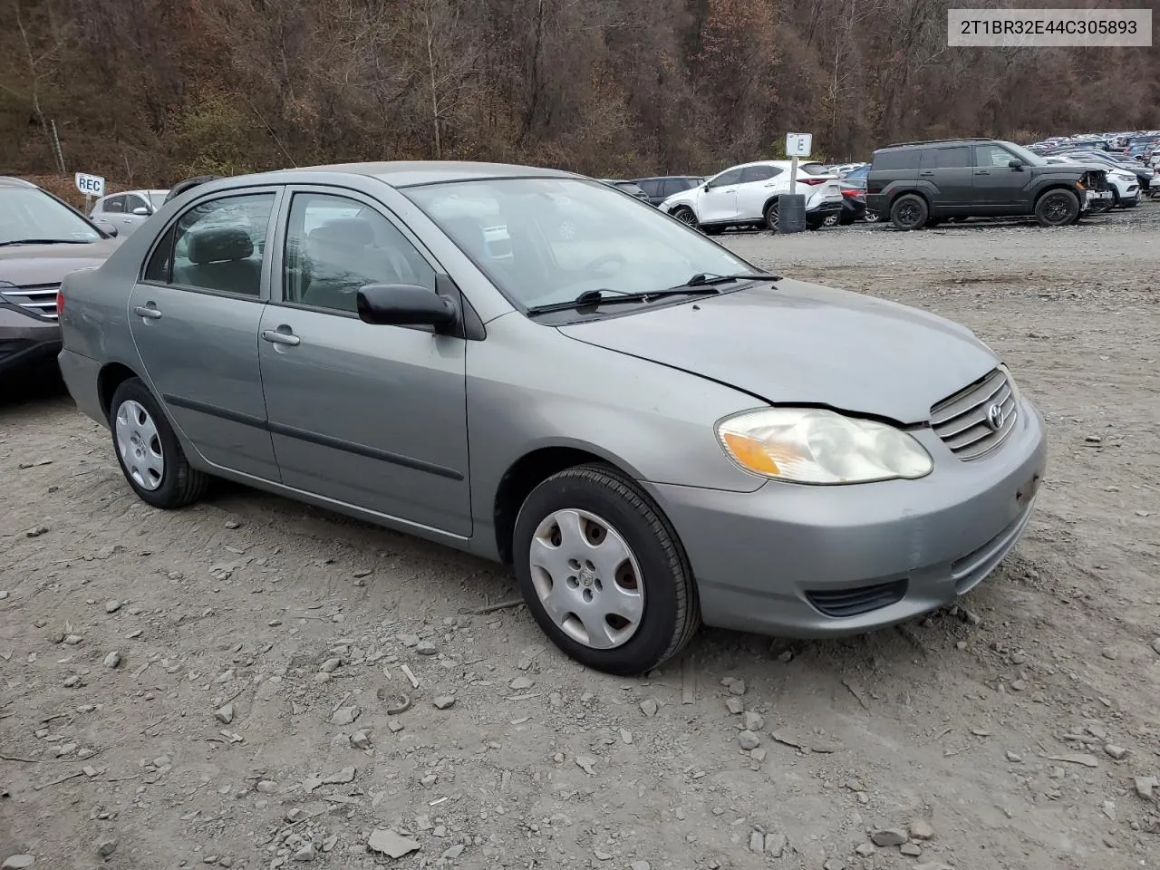 2004 Toyota Corolla Ce VIN: 2T1BR32E44C305893 Lot: 81751094