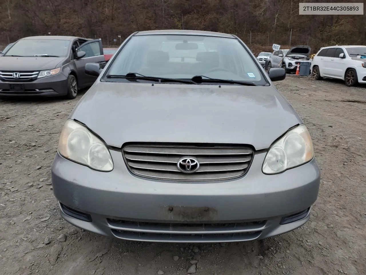 2004 Toyota Corolla Ce VIN: 2T1BR32E44C305893 Lot: 81751094