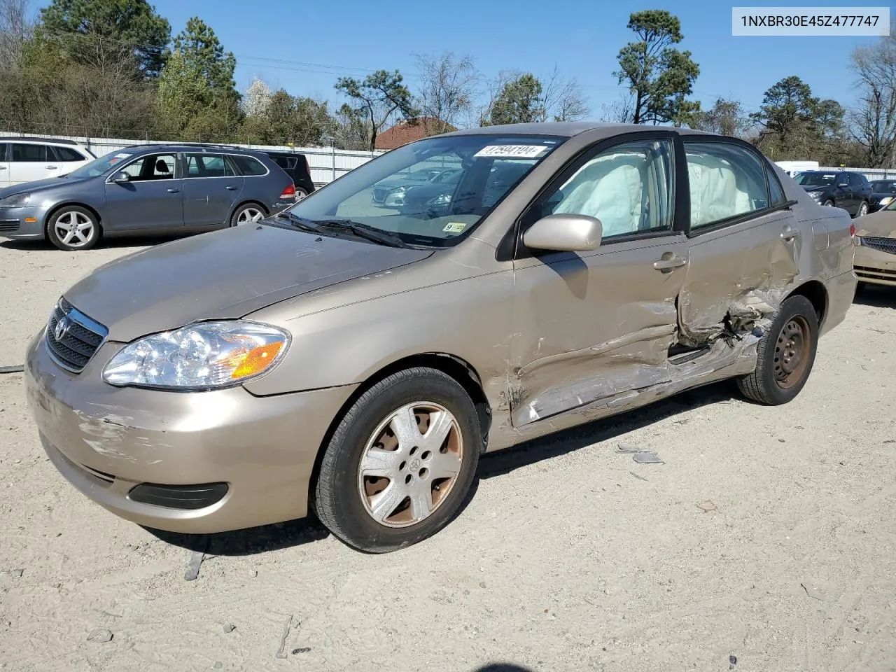 2005 Toyota Corolla Ce VIN: 1NXBR30E45Z477747 Lot: 47594104