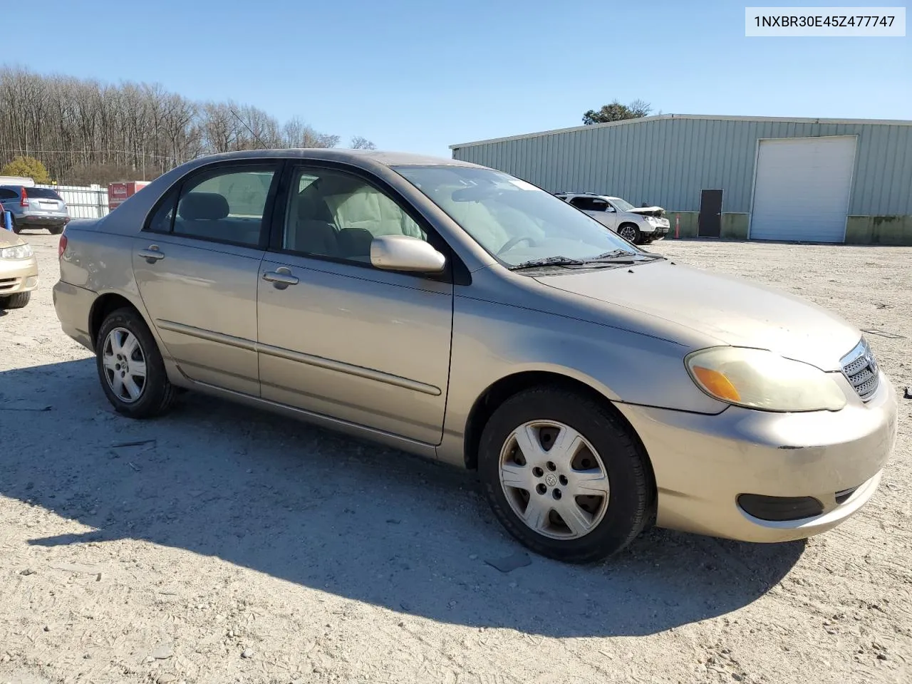 2005 Toyota Corolla Ce VIN: 1NXBR30E45Z477747 Lot: 47594104