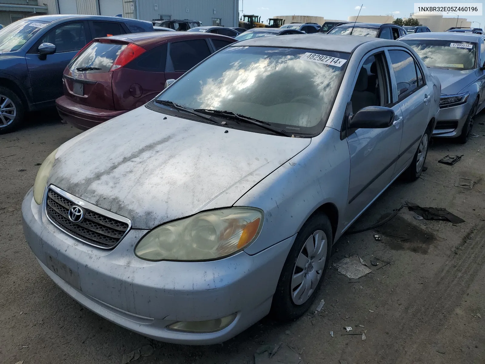 2005 Toyota Corolla Ce VIN: 1NXBR32E05Z460196 Lot: 48292714